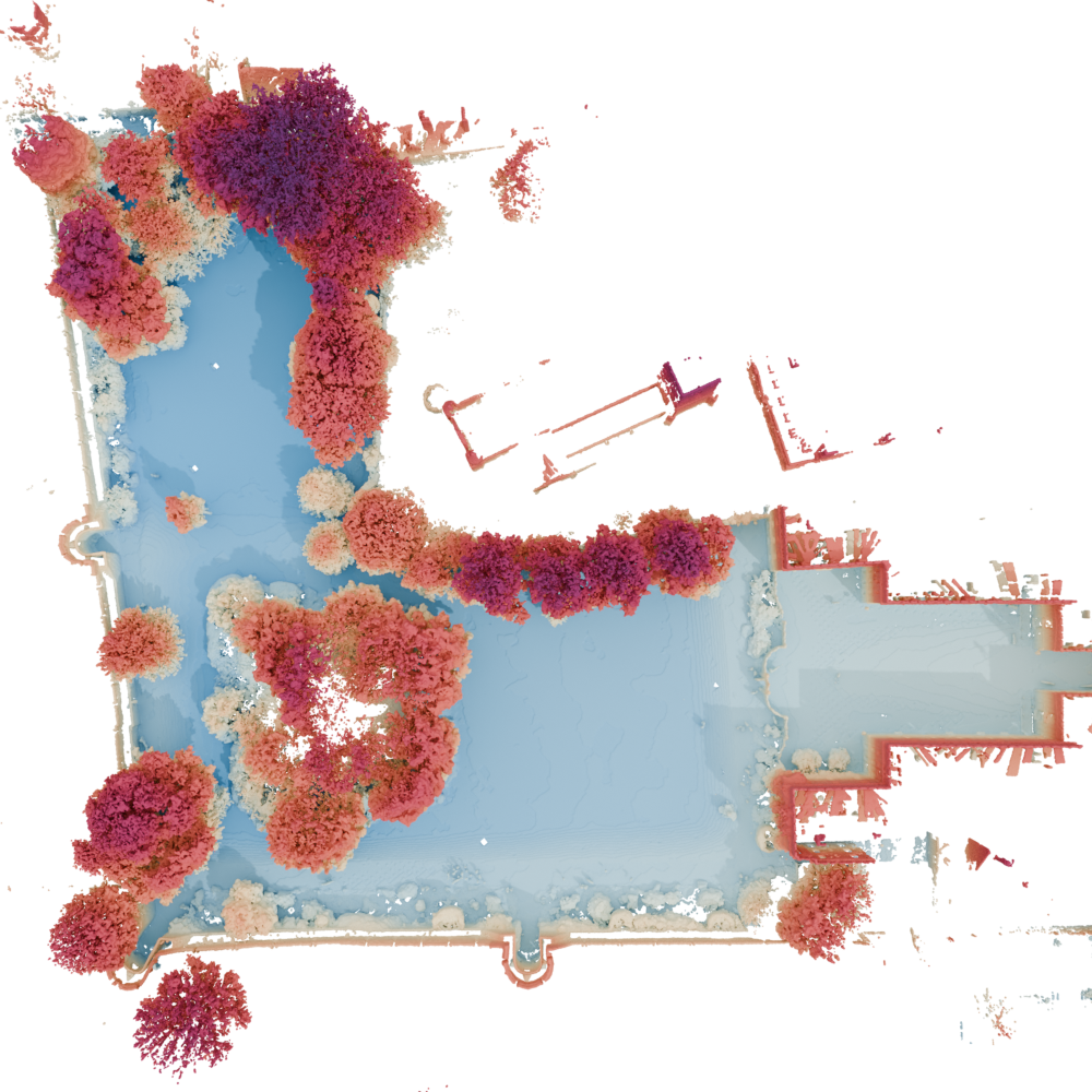 New College Dataset — Top view